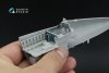 Quinta Studio QD48597 F-15A/F-15C Early/F-15J Early 3D-Printed & coloured Interior on decal paper (Hasegawa) 1/48